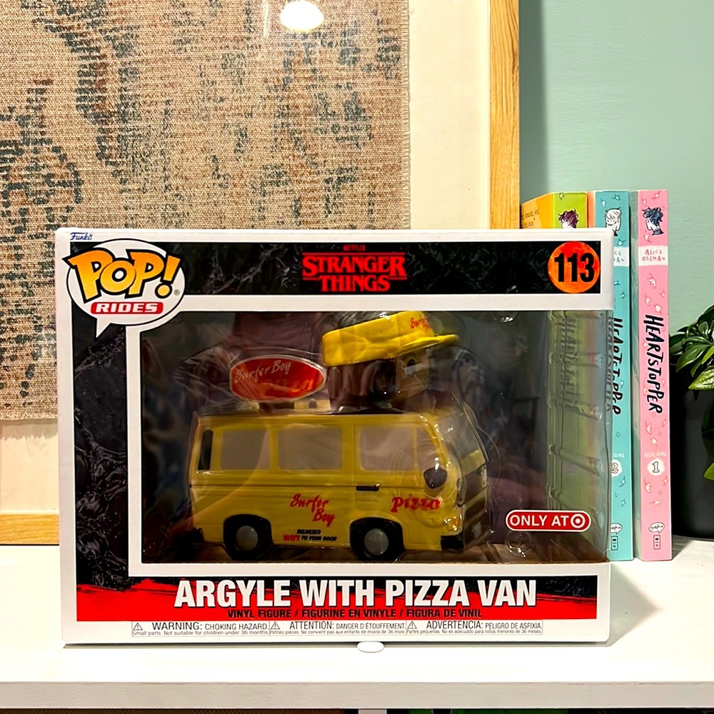 Argyle with pizza van  (Stranger things) funko pop